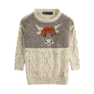 Children's Highland Cow, 100% British Wool