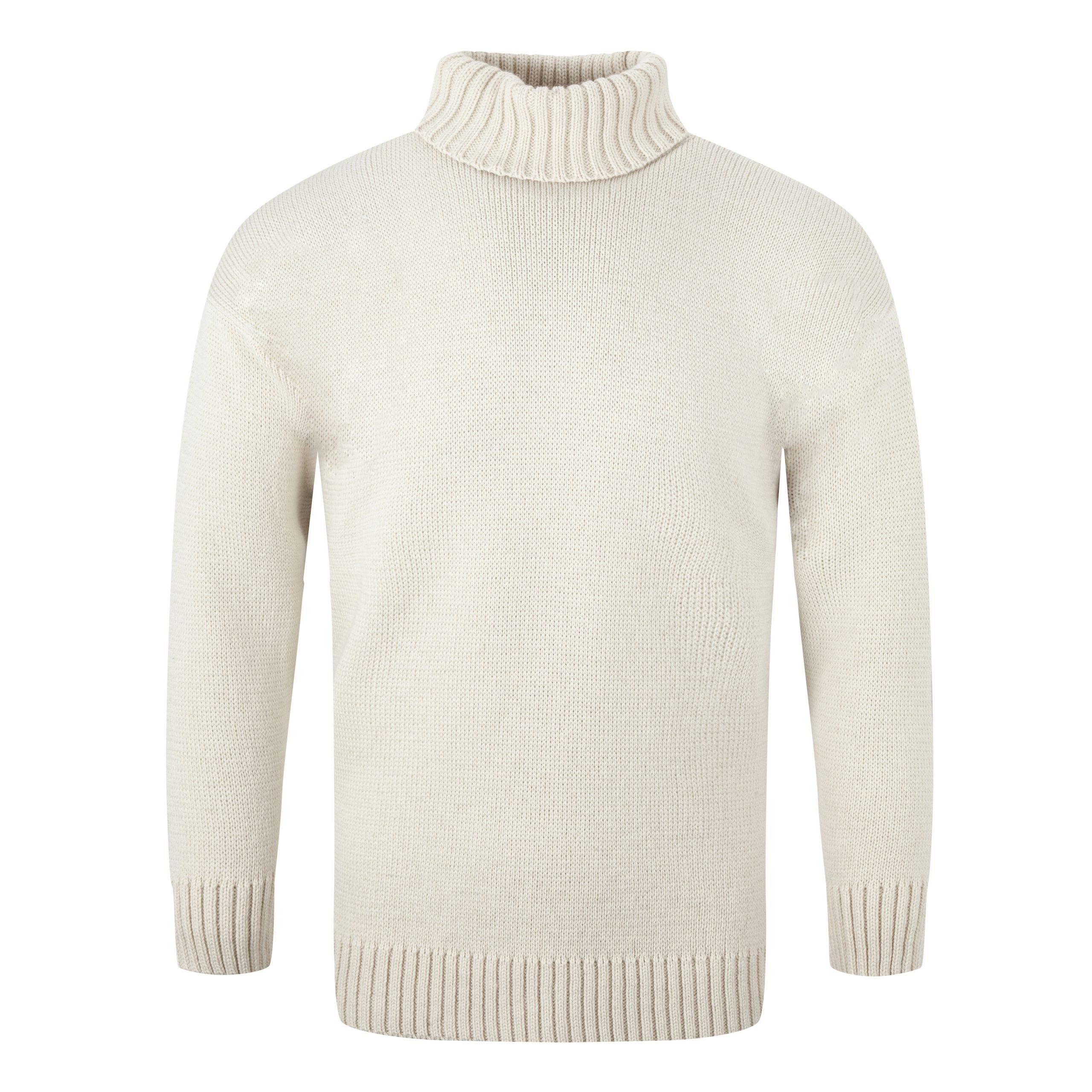 Merino Submariner Sweater – Woolaway Knitwear - Main Image