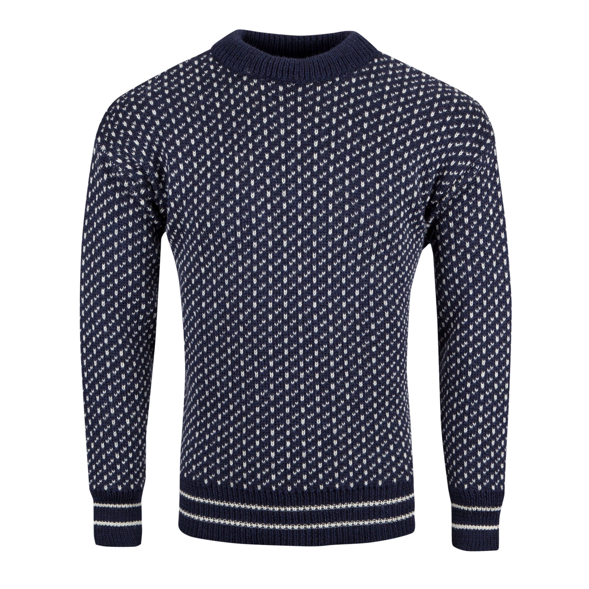 Nordic Unisex Crew Neck Jumper, 100% British wool.