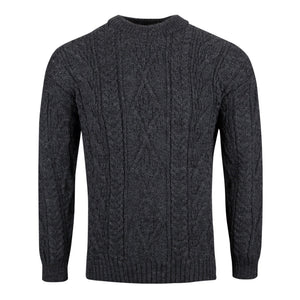 Traditional Aran Jumper, 100% British Wool