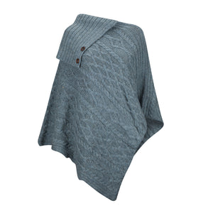 Wool Poncho, 100% British Wool