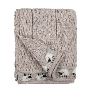 Wool Sheep Throw, 100% British Wool