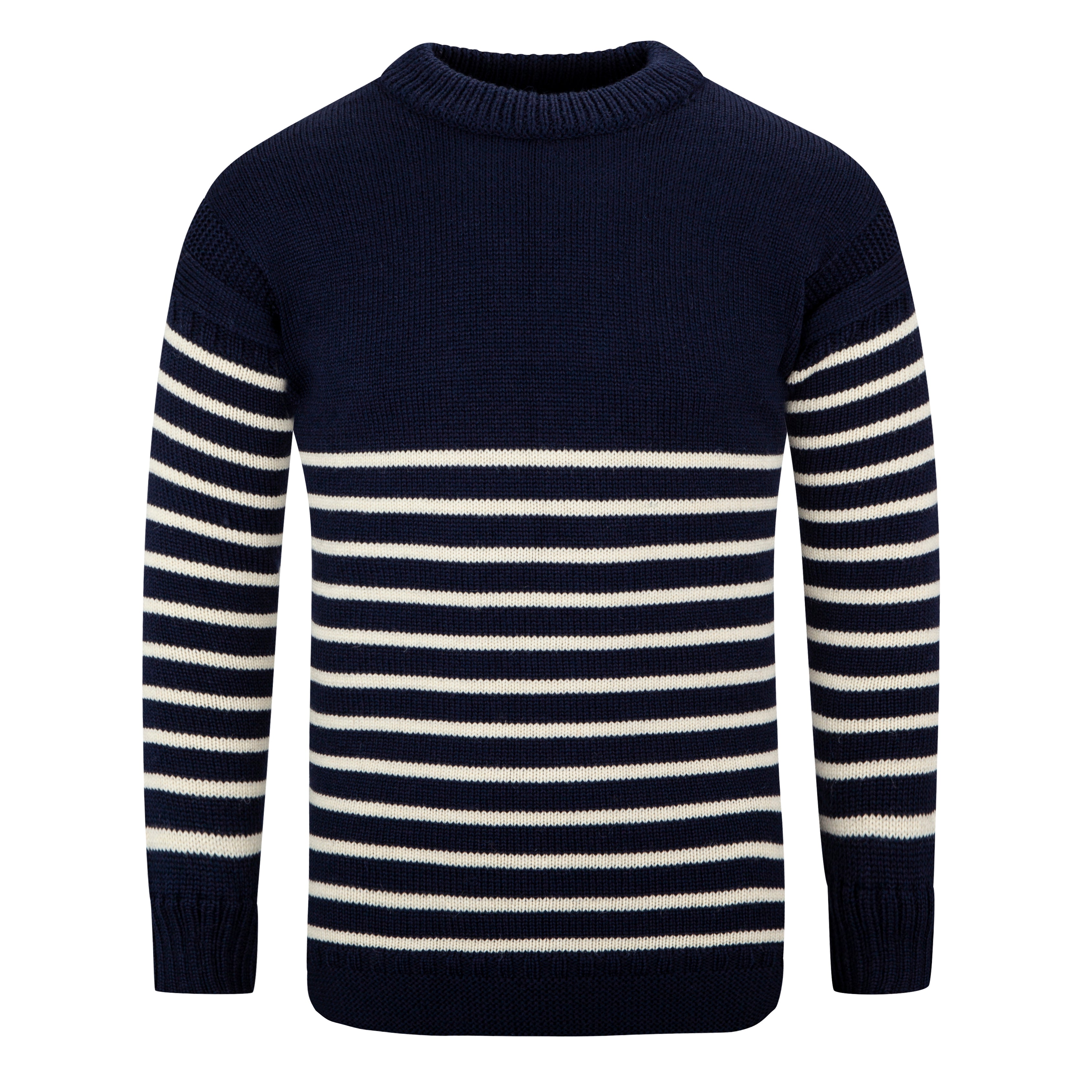 Breton Sweater - 100% British Wool – Woolaway Knitwear